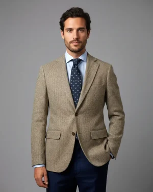 AMERICANA MARRÓN TOSTADA ESPIGA CAMEL