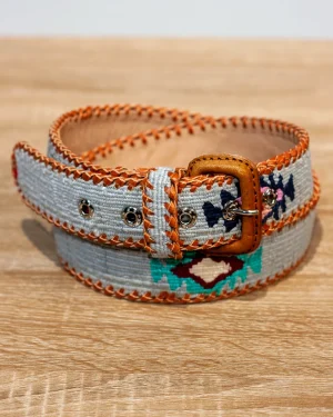 CINTURÓN GUATEMALTECO CELESTE