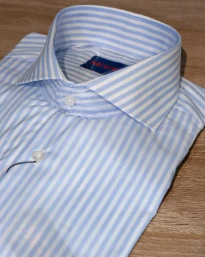 CAMISAS VESTIR RAYAS ANCHAS FONDO BLANCO