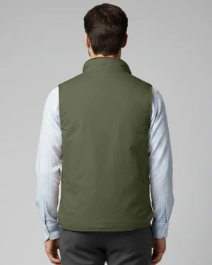 CHALECO MICROFIBRA VERDE MILITAR